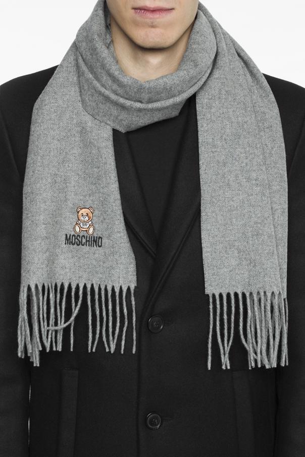 moschino teddy scarf